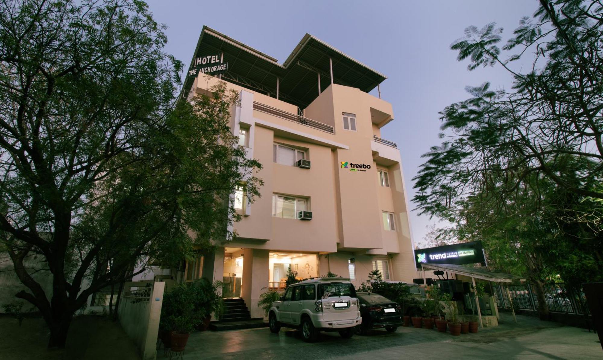 Hotel Treebo The Anchorage Malviya Nagar Jaipur Exterior foto