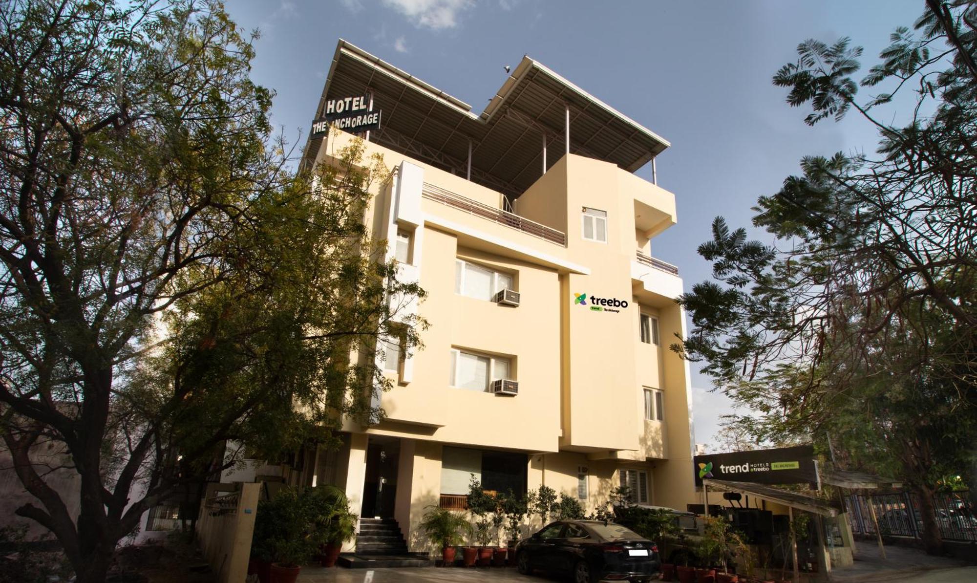 Hotel Treebo The Anchorage Malviya Nagar Jaipur Exterior foto
